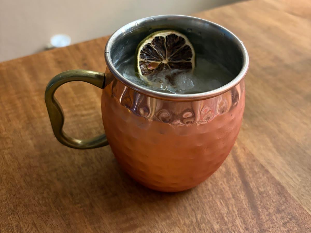 Our photo of a Moscow Mule